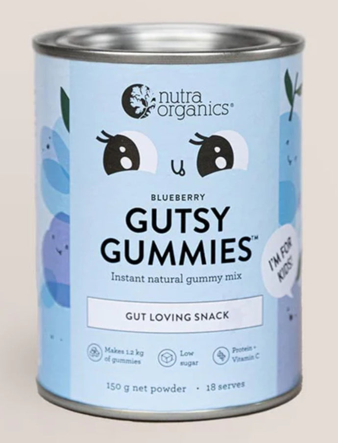 Nutra Organics Gutsy Gummies Blueberry