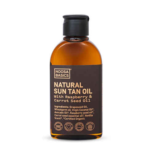 natural sun tan oil 160g