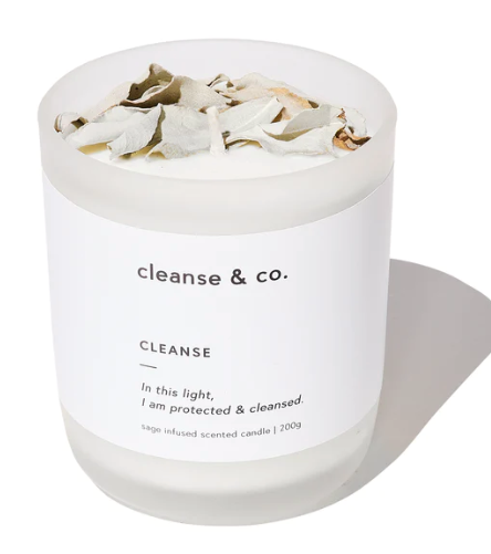 Sage Cleanse Intention Candle
