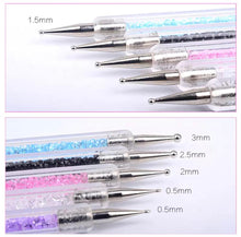 Load image into Gallery viewer, 5 Piece Nail Dotting Pen