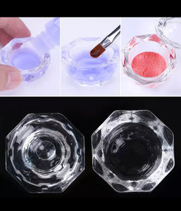 Dappen dish with lid