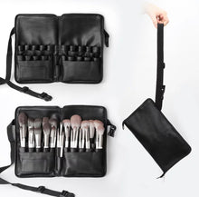 Load image into Gallery viewer, Makeup Brush Holder Belt - Black