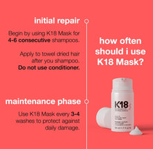 Load image into Gallery viewer, K18 Leave-in Molecular Repair Hair Mask 50ml